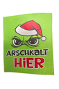 Kuscheldecke Decke "Festtags-Muffel", 130x160cm, 2 Designs