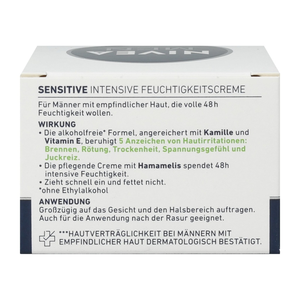 Nivea Men Sensitive Feuchtigkeitscreme Intensive 50ml