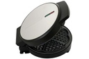 Waffeleisen Deski Edelstahl schwarz 1000 Watt Waffelautomatt