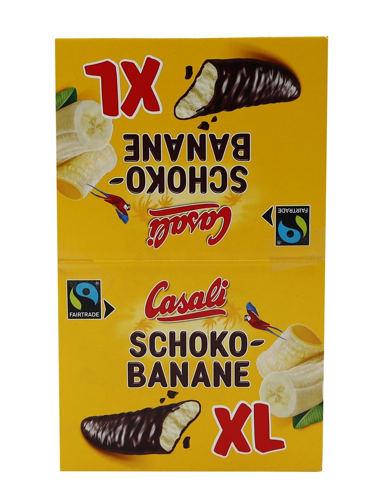 Casali Schoko-Bananen XL 770g KARTON 35 x 22gFoto2