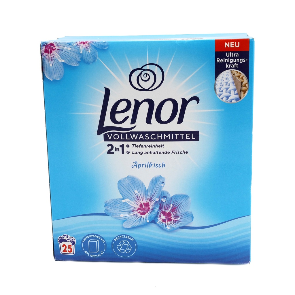 Lenor Waschpulver 1625g Aprilfrisch 25WL