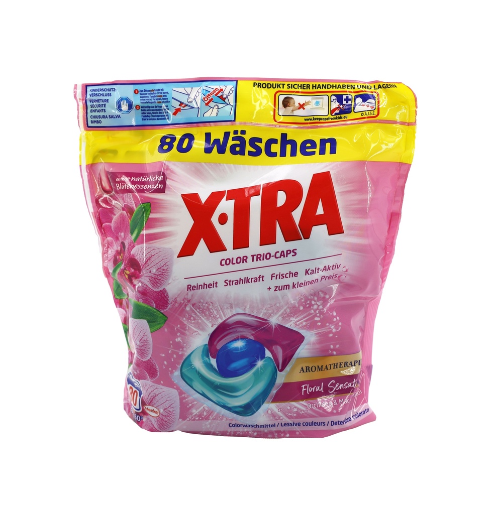 X-Tra =(Weißer Riese) Color Trio Caps Aromatherapie 80WL 960g