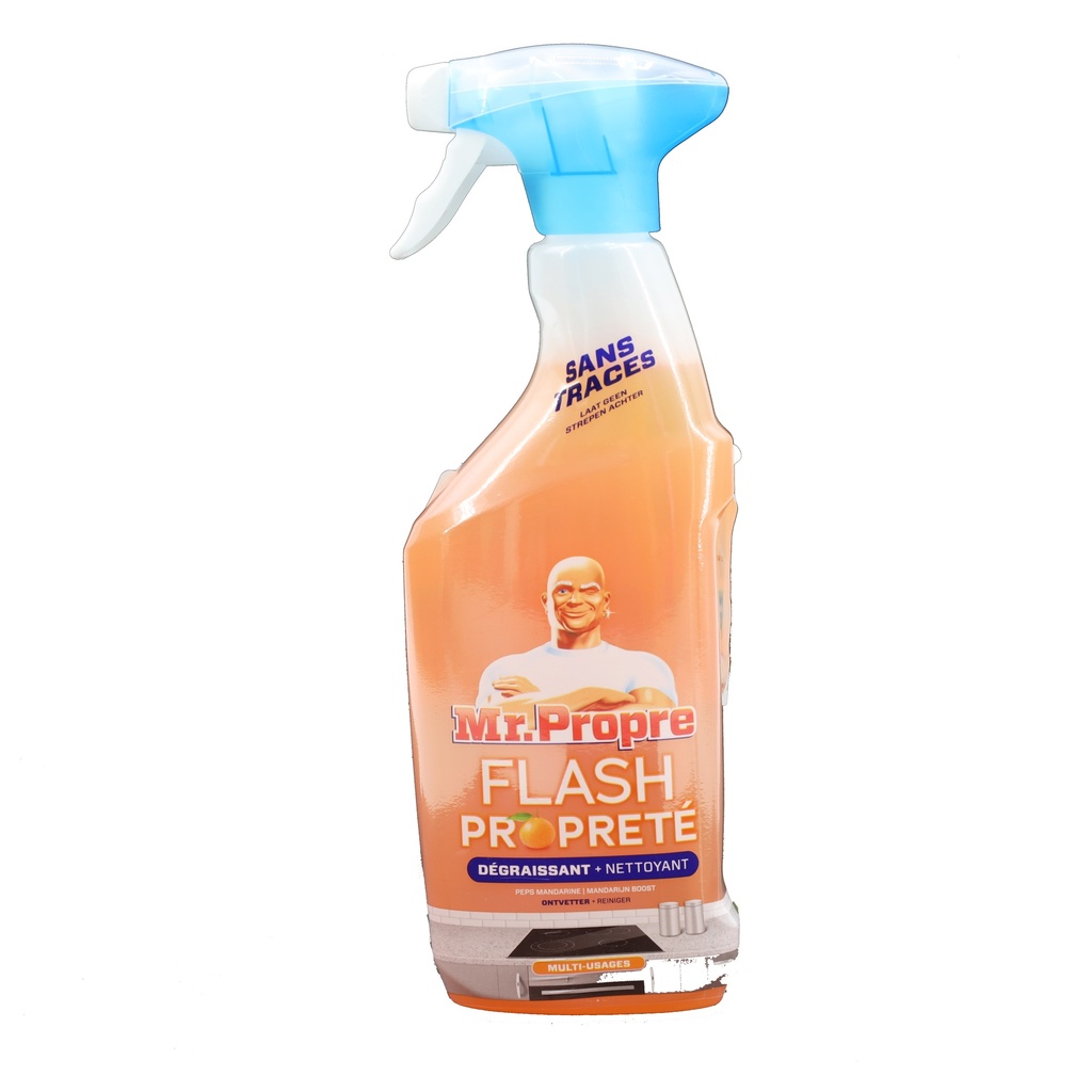 Mr. Proper Mehrzweckreiniger 500 ml Spray Flash+Clean Orange