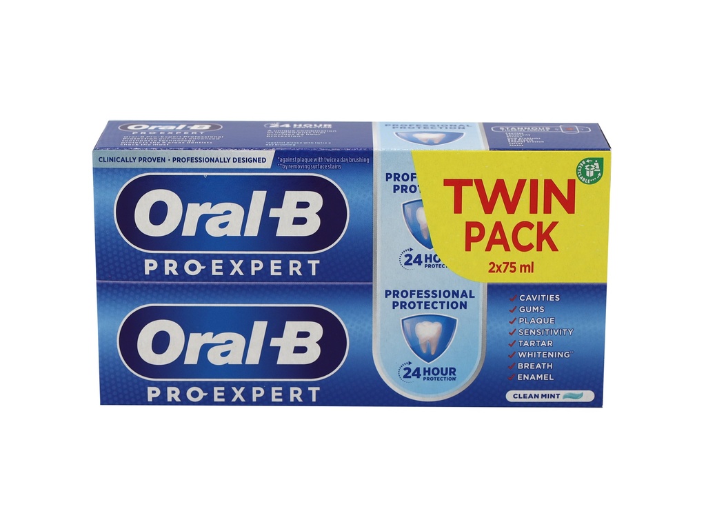 Oral-B Pro-Expert Zahnpasta 2x75ml Professional Protection