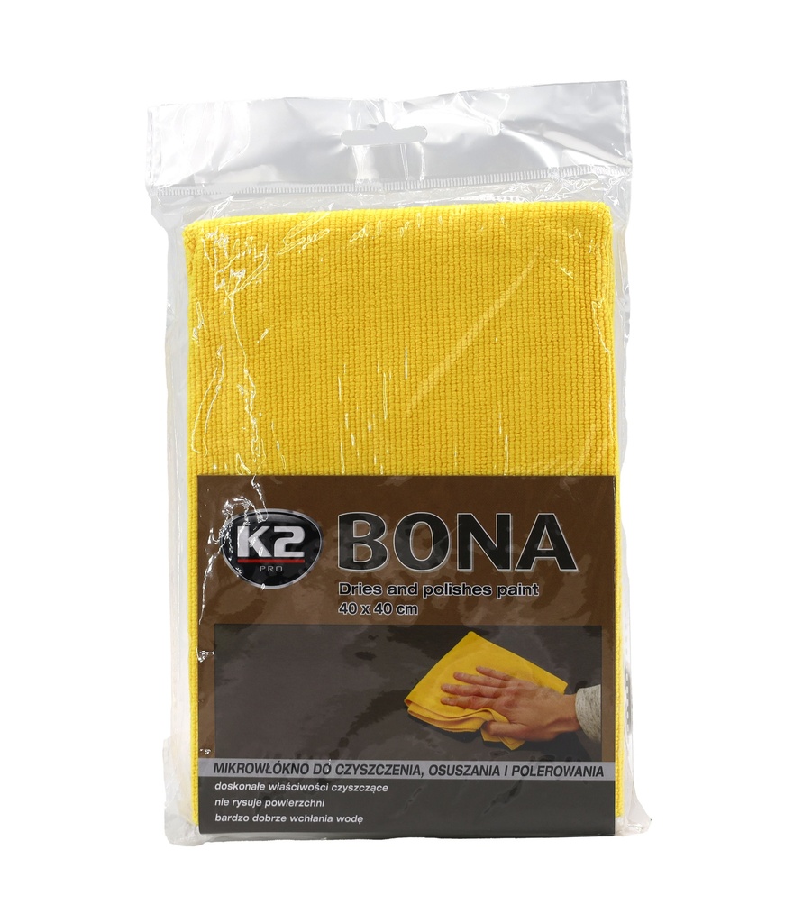 K2 BONA trocknet und poliert 40x40cm