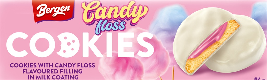 Bergen Cookies Candy Floss 128g