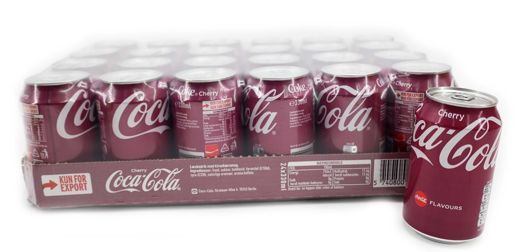 Coca Cola Cherry (24 x 0,33 Liter Dosen) 