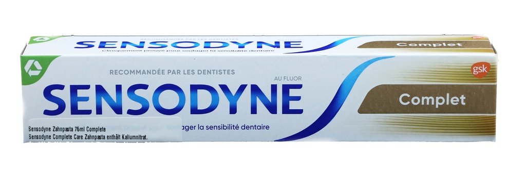 Sensodyne Zahnpasta 75ml Complete