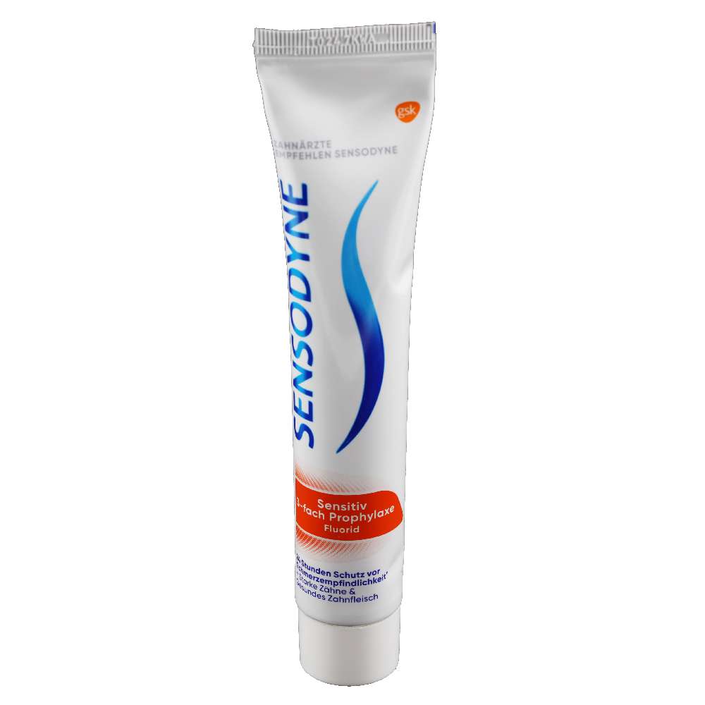 Sensodyne Sensitiv 3-fach Prophylaxe Zahncreme, 75ml