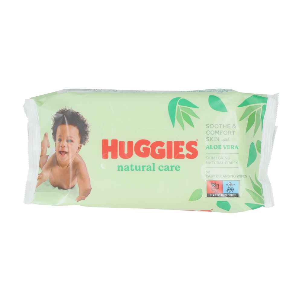 Huggies Baby Feuchttücher 56Stück Aloe Vera