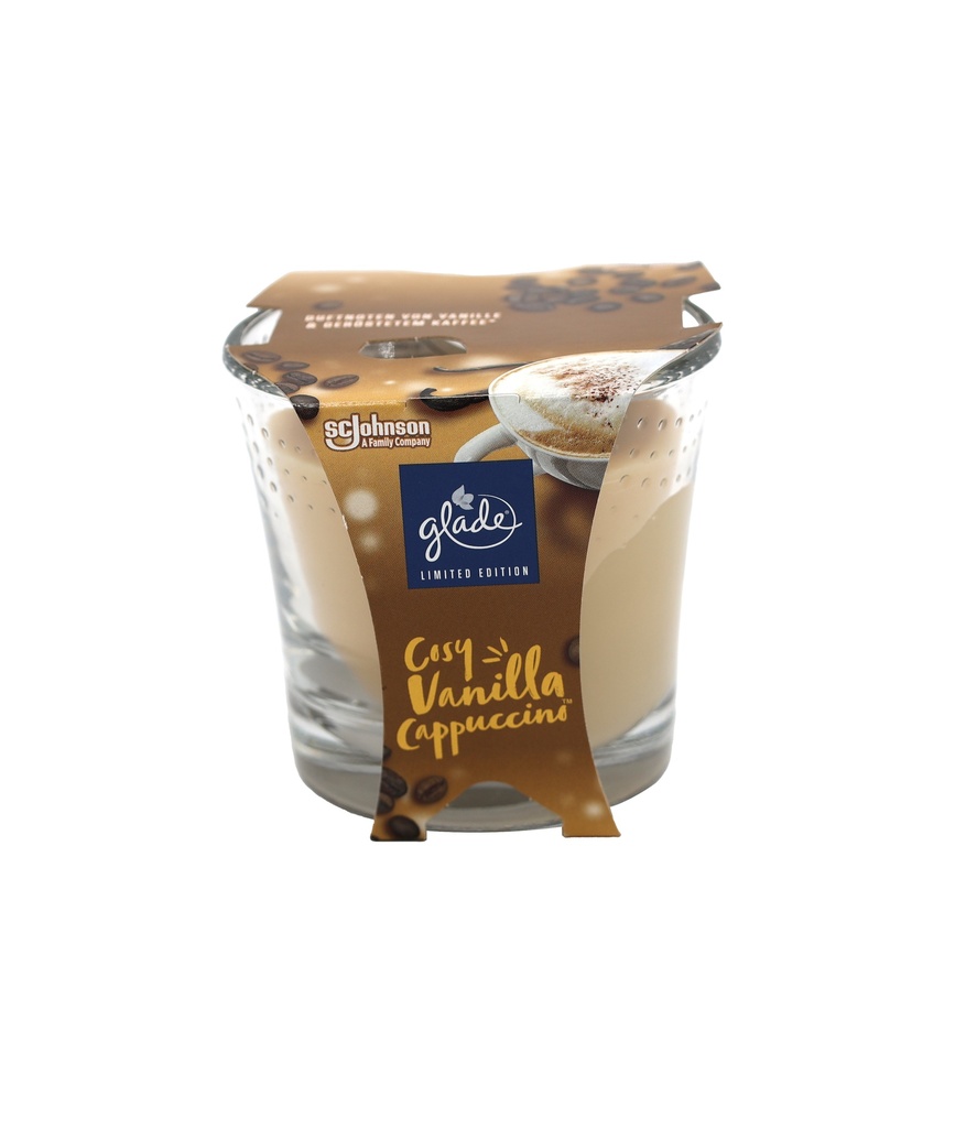 Glade by Brise Duftkerze 129g Vanilla Cappuccino X 