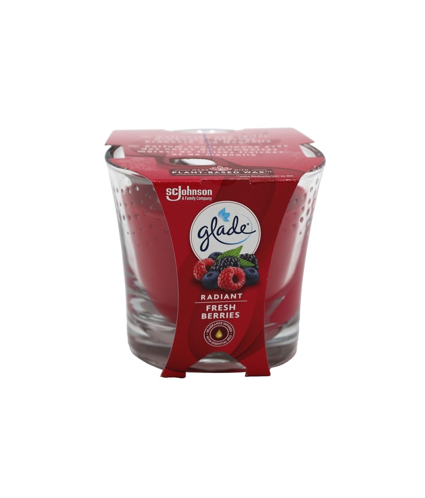 Glade by Brise Duftkerze 129g Radiant Fresh Berries