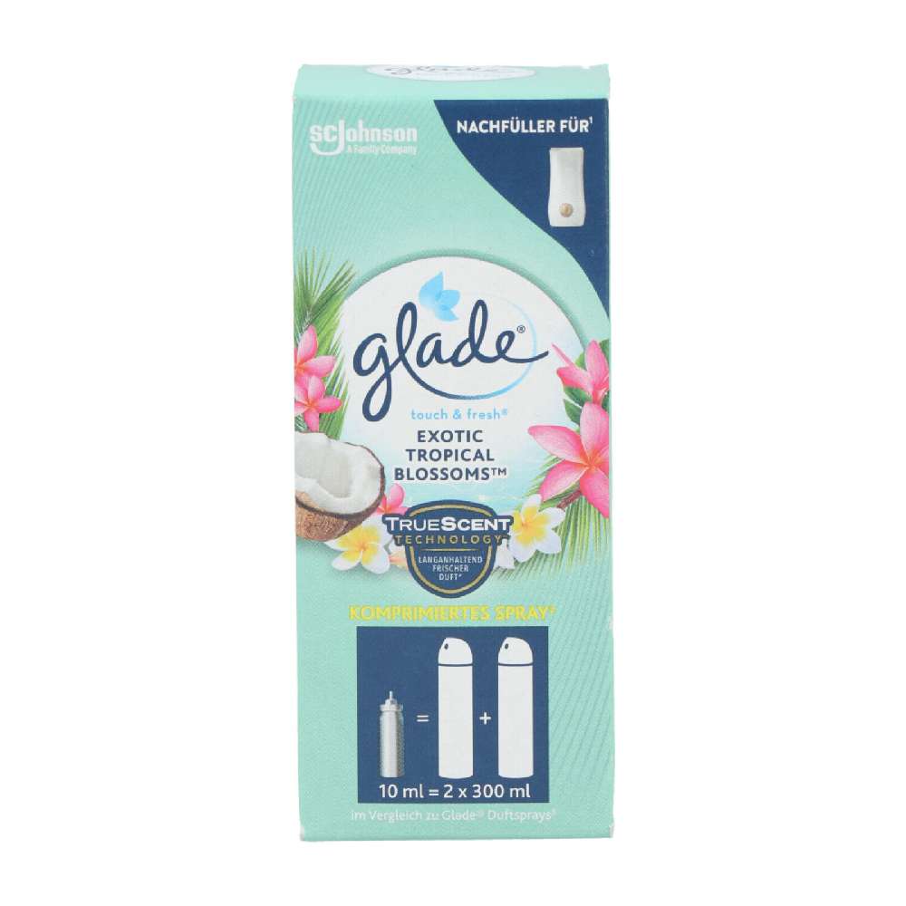 Glade touch & fresh Mini-Duftspray Nachfüller 10ml Exotic Tropical Blossom