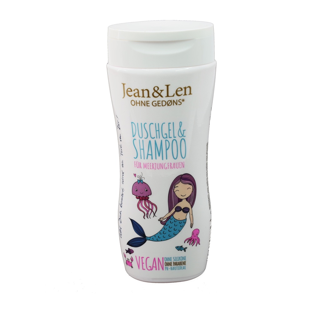 Jean&Len Shampoo and Shower Gel 230ml Mermaid