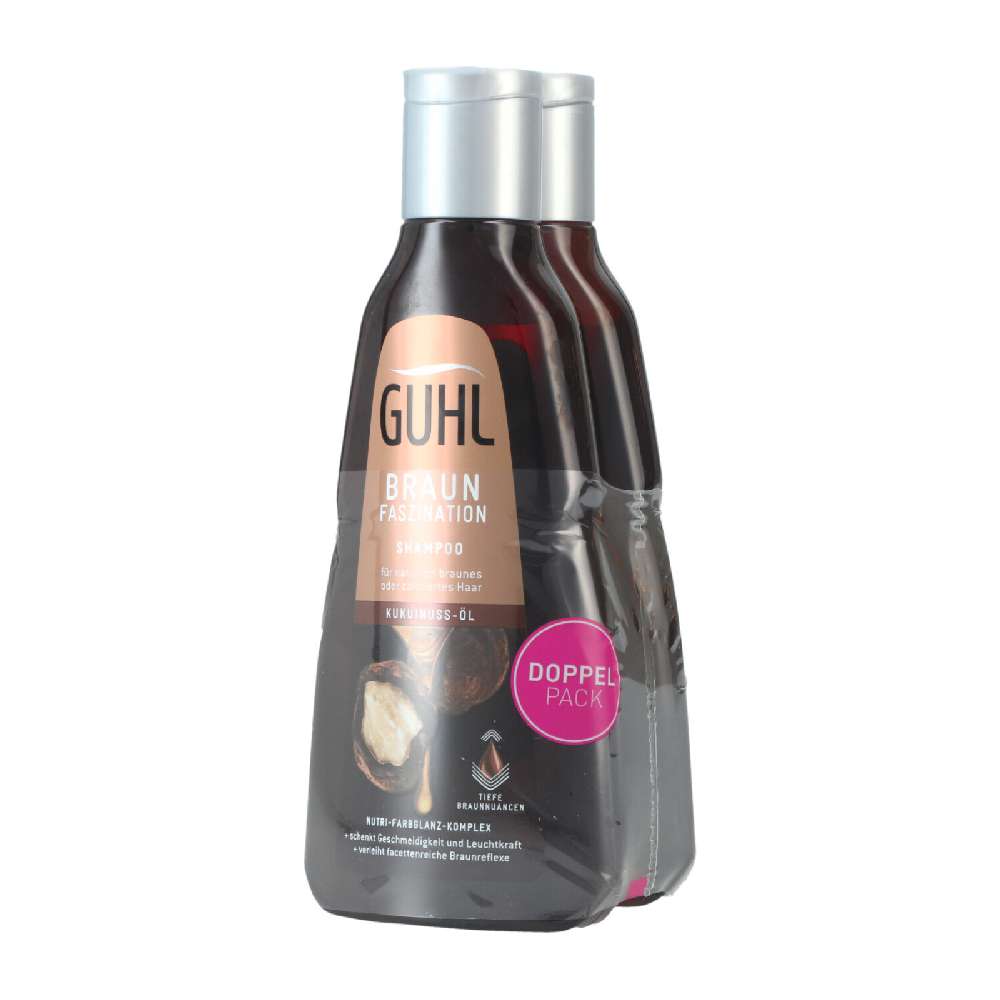 Guhl Shampoo 2x250ml Braun Faszination