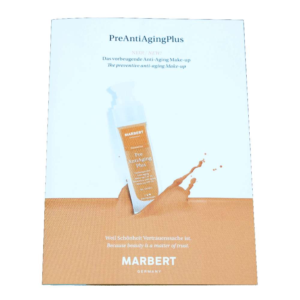 Marbert Make-up Foundation Pre Anti Aging Probebriefchen 04 Golden