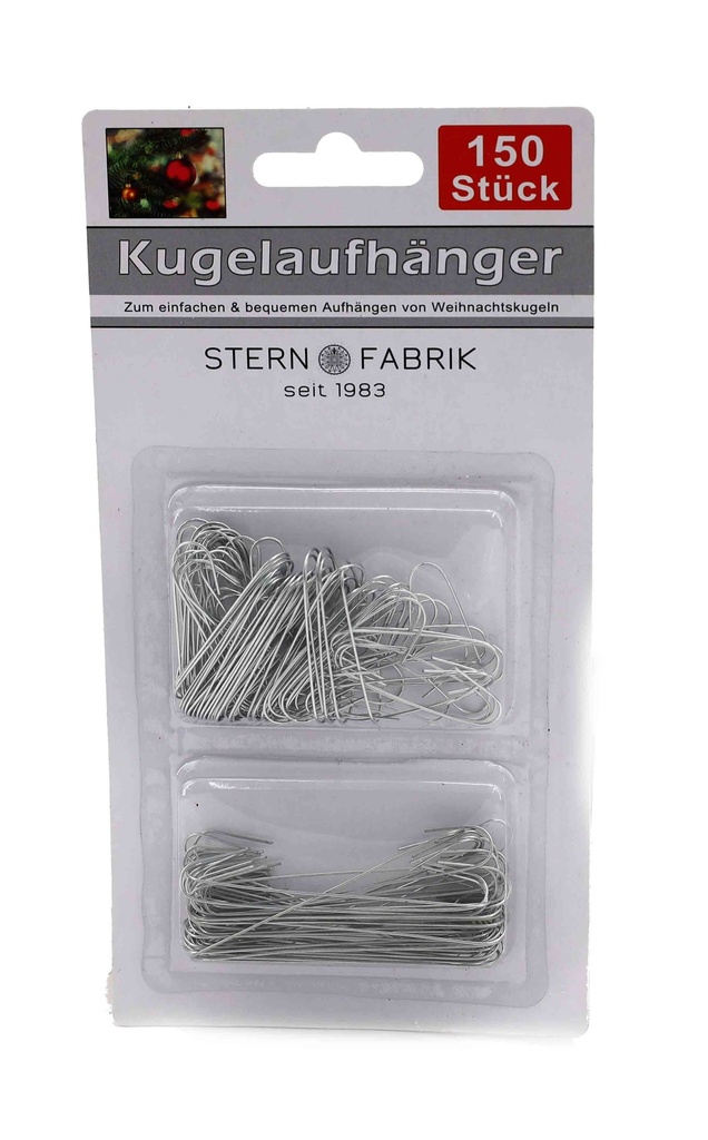 Haken Weihnachtsbaumkugeln 150Stück