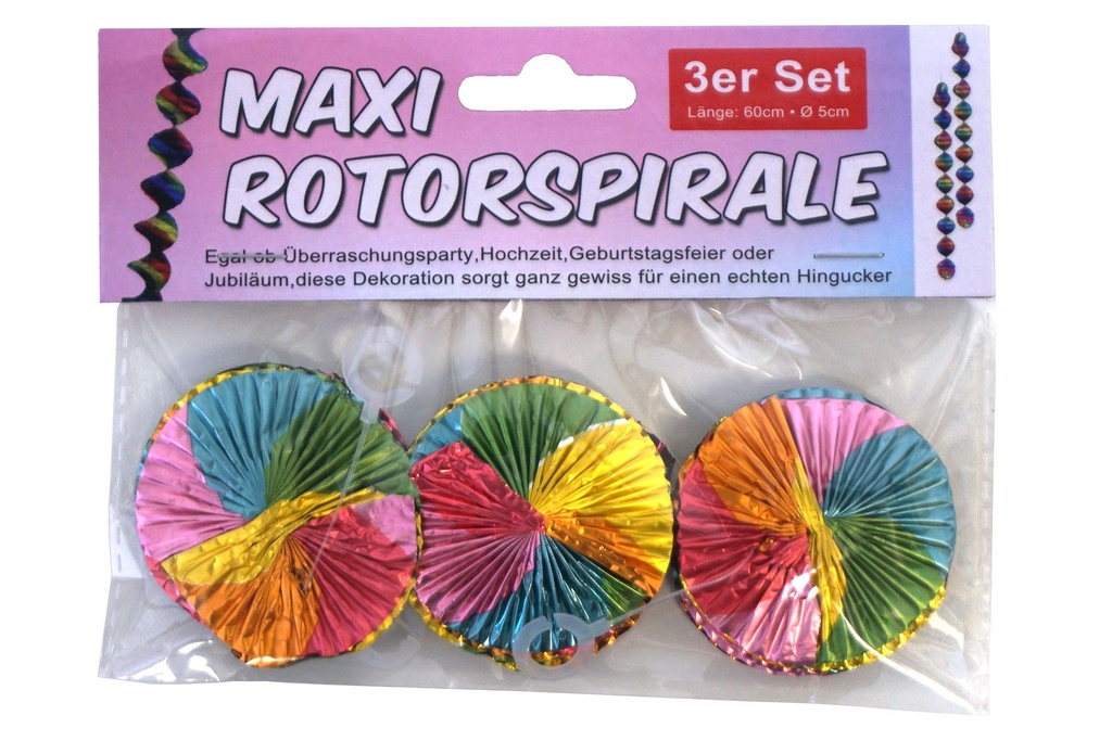 Rotorspirale 60cm, Durchmesser 5cm, 3er