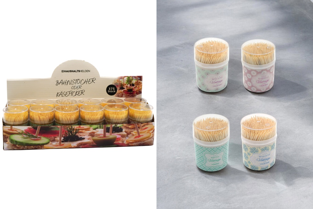 Zahnstocher mit Print 375stk