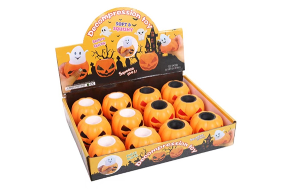 Quetschball Anti-Stress Halloween "Ghostman" 2 Farben