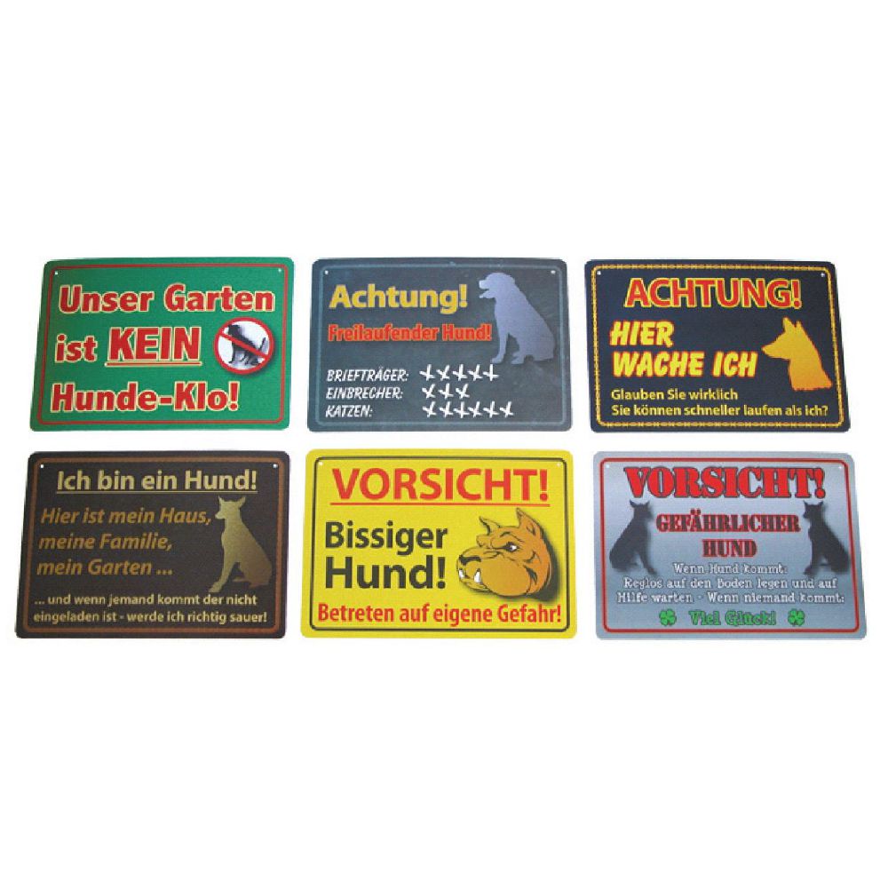 Hunde-Warnschild, A5