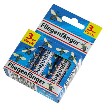 Fliegenfänger, 3er Pack