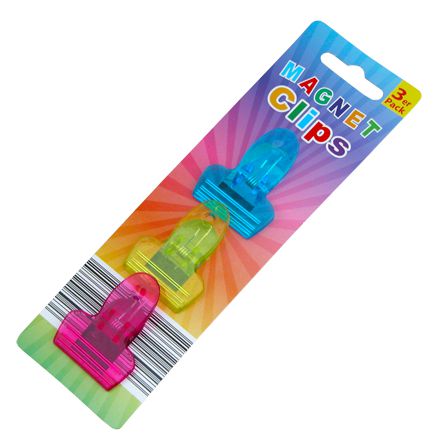 Magnetische-Clips, 3er Pack