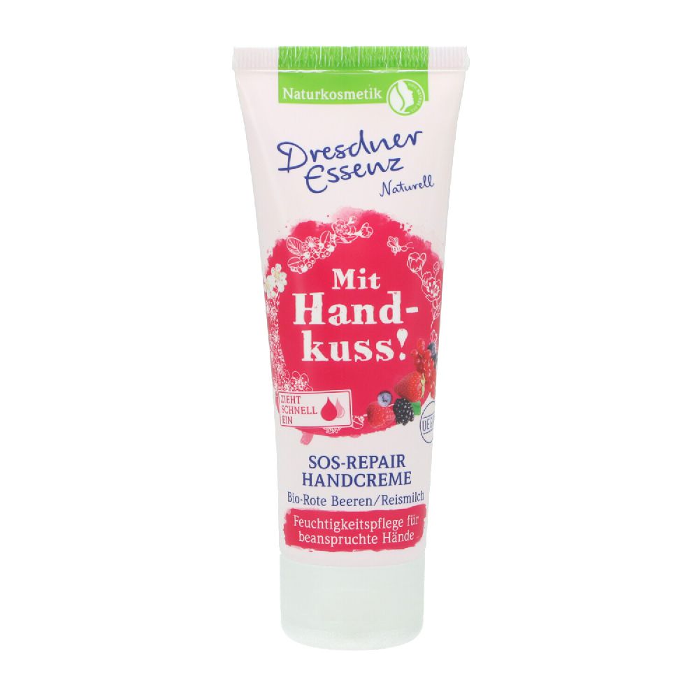 Dresdner Essenz Handcream 75ml Bio Rote Beeren&Reismilch