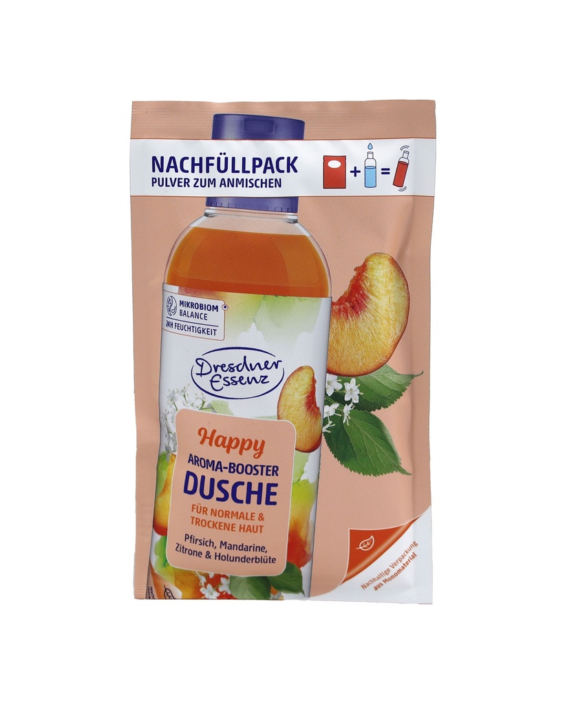 Dresdner Essenz Duschgel 40g Happy, Pulver zum anmischen