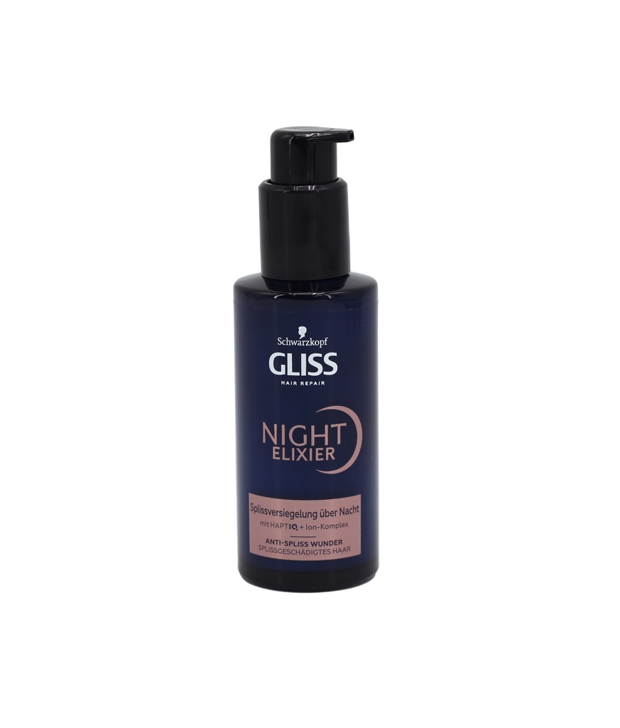 Gliss Kur Night Elixier Anti Spliss Wunder Spender 100ml