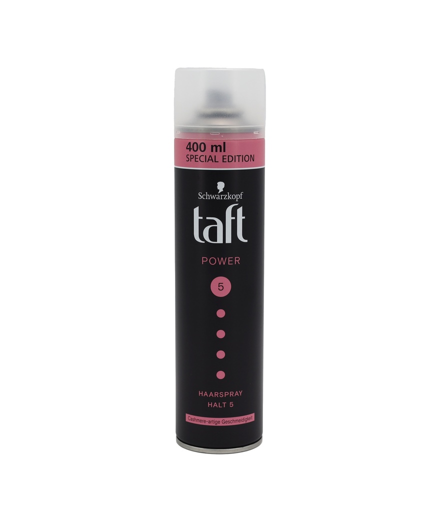 Taft Haarlack Power Halt5 Cashmere-artige Geschmeidigkeit 400ml