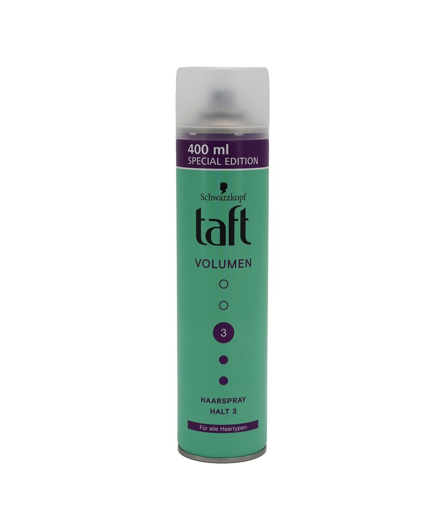Taft Haarspray Volumen Halt3 Für alle Haartypen 400ml