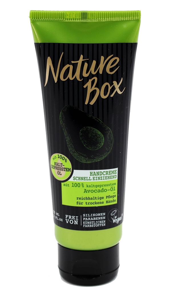 Nature Box Handcreme kaltgepresstem Avocado-Öl 75ml