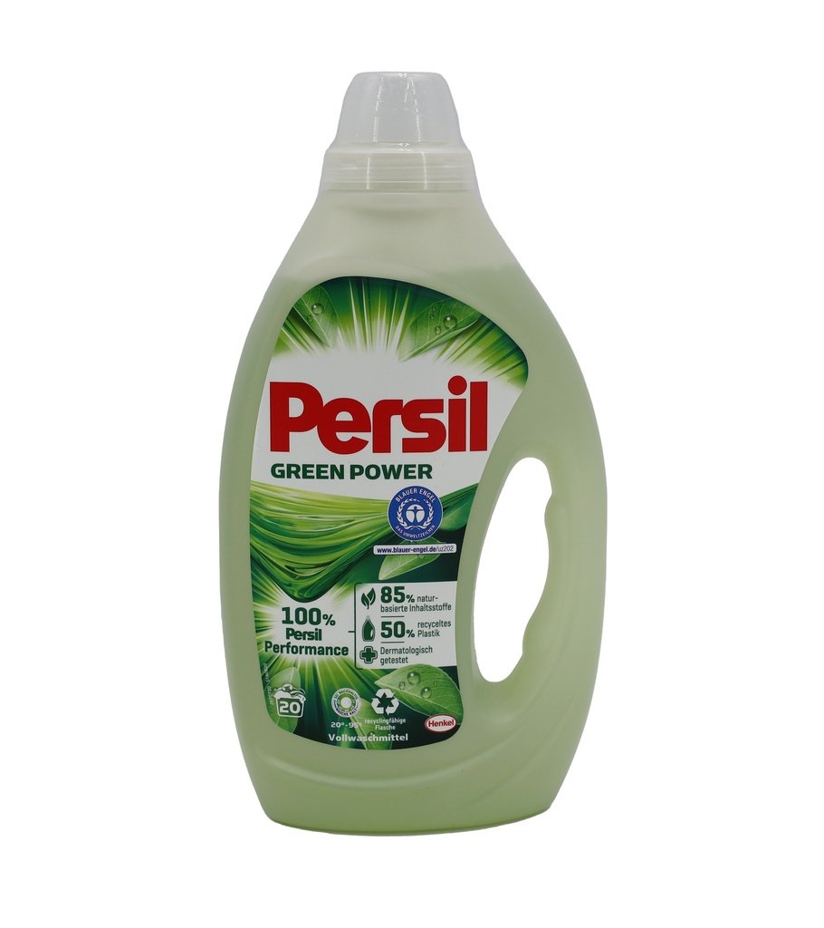 Persil Green Power Vollwaschmittel Gel 20WL 1 Liter