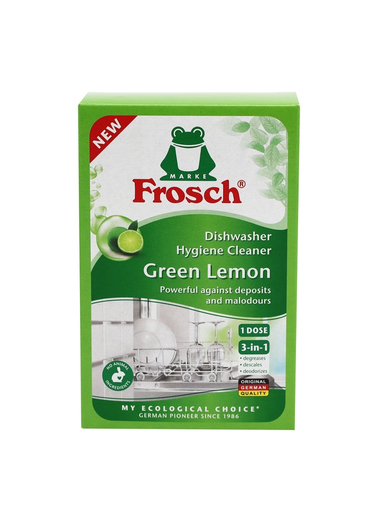 Frosch Spülmaschinen Hygiene-Reiniger 3 in1 Lemon 125g