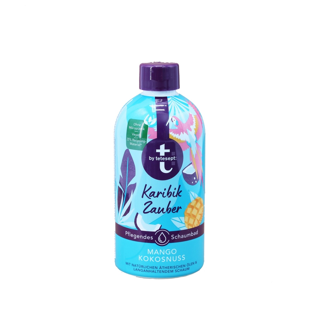 Tetesept T by Badeschaum 420ml Caribbean Magic Mango&Coconut