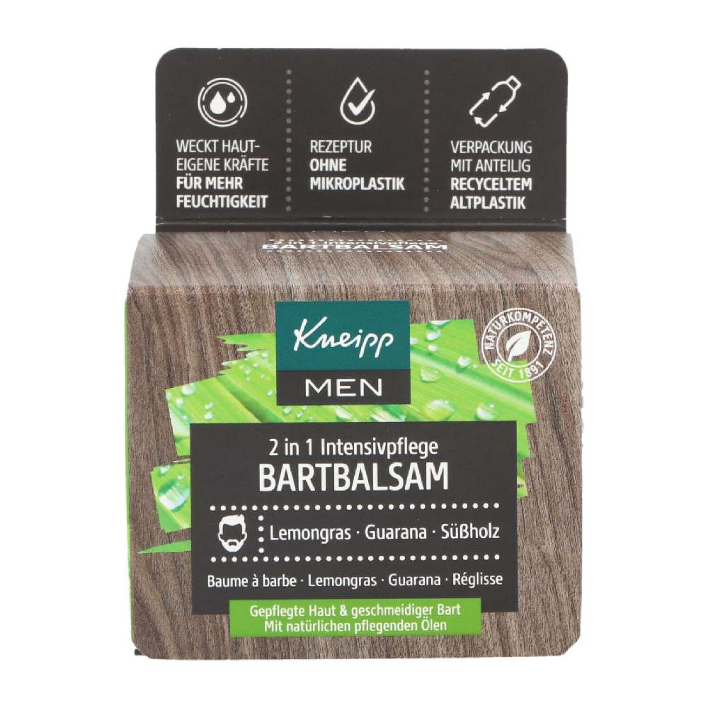 Kneipp MEN 2in1 Intensivpflege Bartbalsam, 50 ml