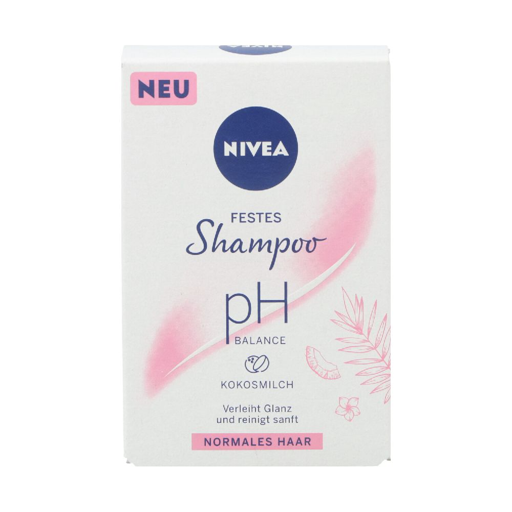 Nivea Festes Shampoo 75gr PH Balance - Kokosnussmilch 