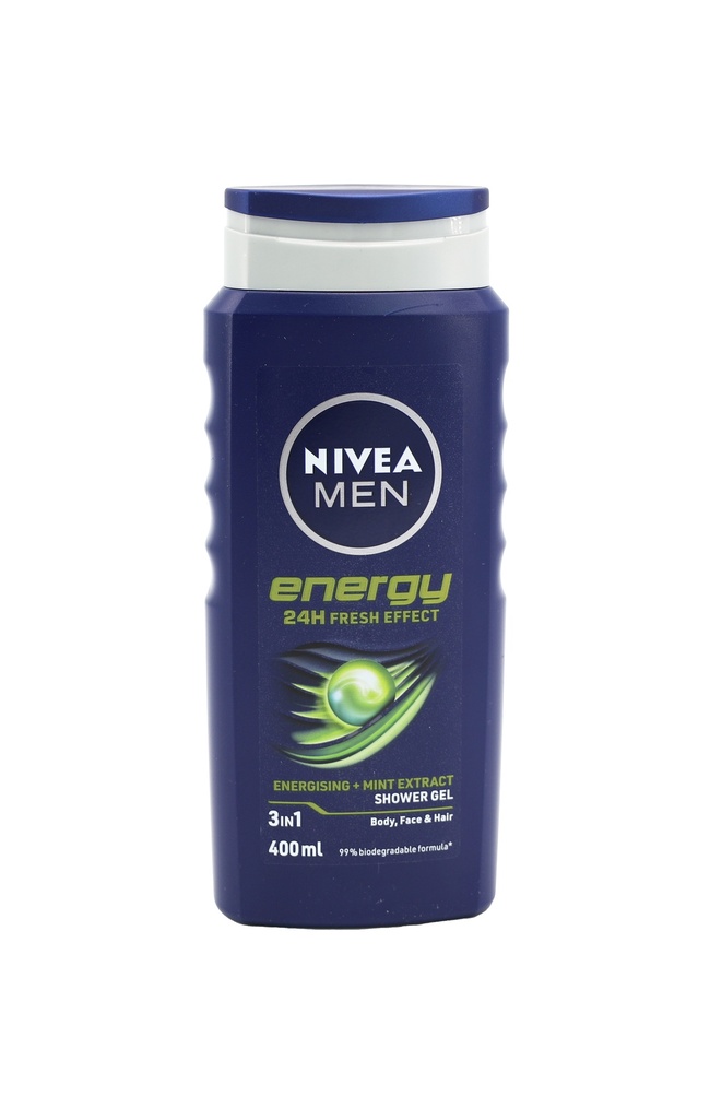 Nivea Men Energy 3in1 Shower Gel 400ml