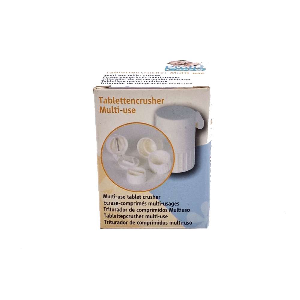 Tablettencrusher "Profi Care" 6,5 cm x 5 cm x 4,2 cm weiss