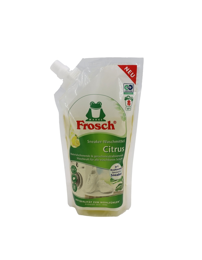 Frosch Waschmittel Sneaker Bio Qualität 8WL 480ml