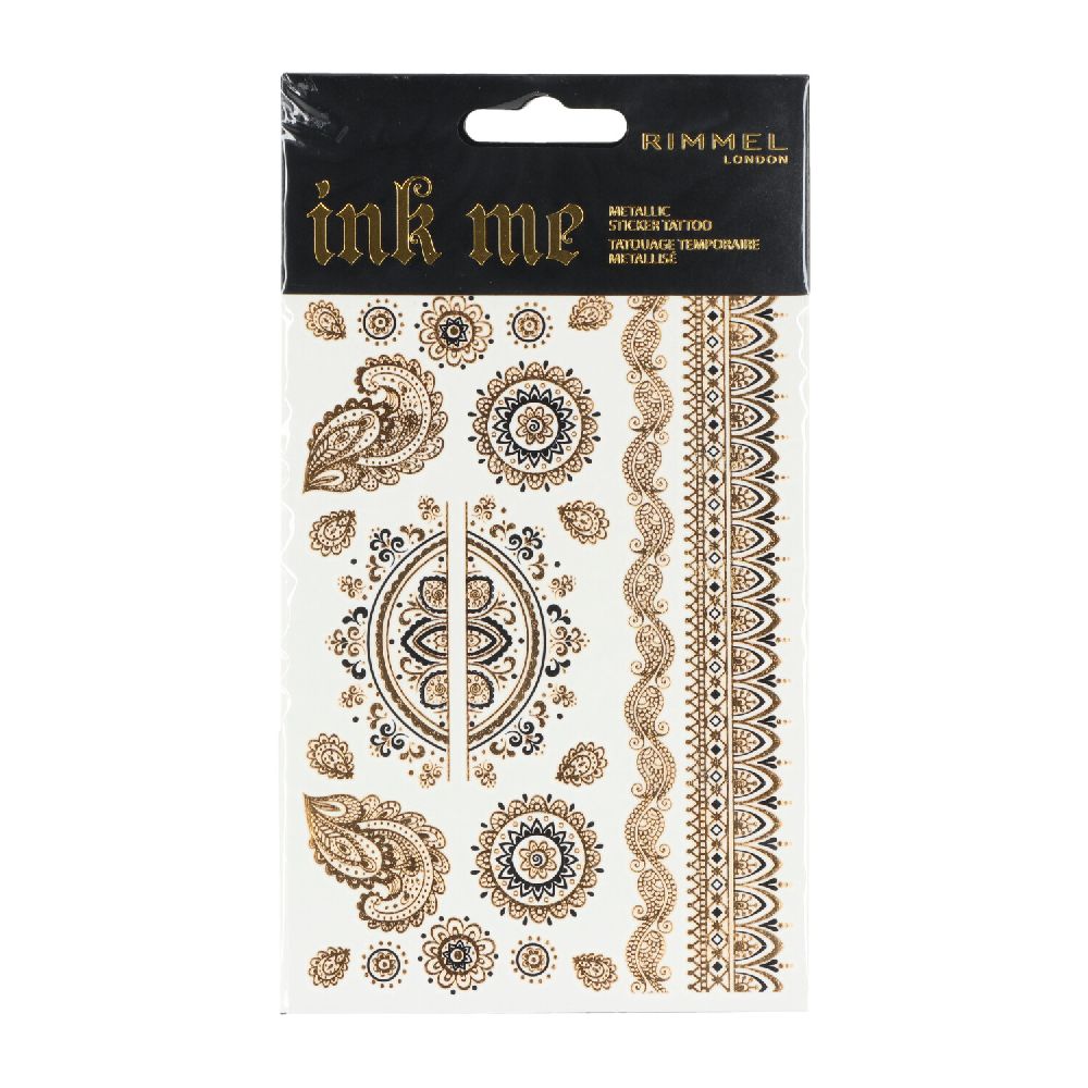 Rimmel London Ink Me Metalic Sticker Tattoos