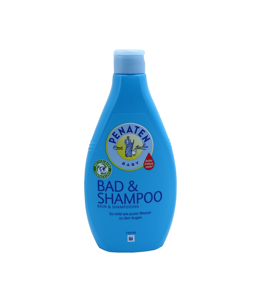 Penaten Badeschaum 400ml 2-in-1 Für Babys Hair & Body