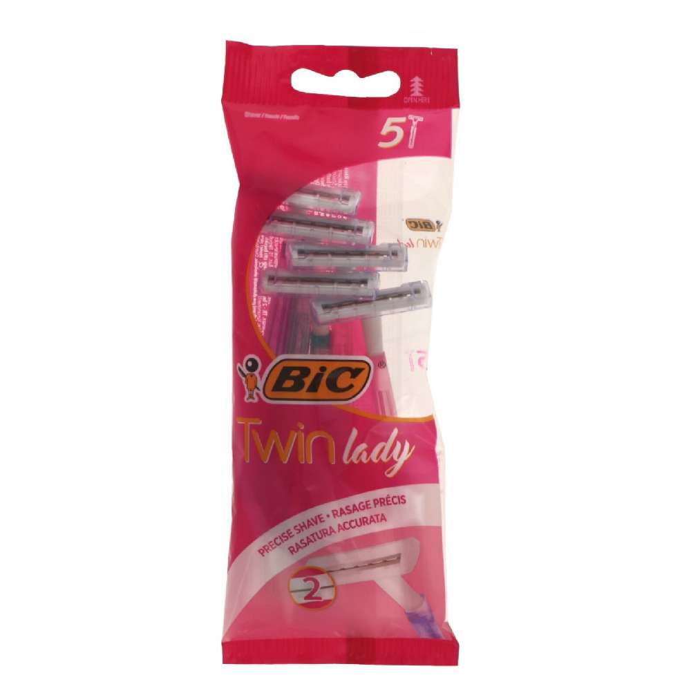 BIC Einwegrasierer 5 Stück Twin Lady