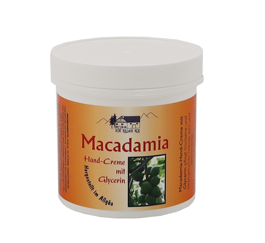 Macadamia Hand-Creme 250ml - Allgäu