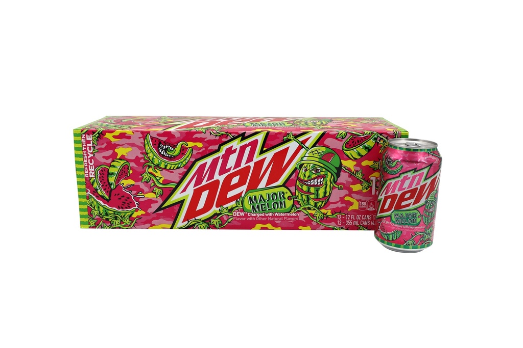 Mountain Dew USA Major Melon 12x 355ml