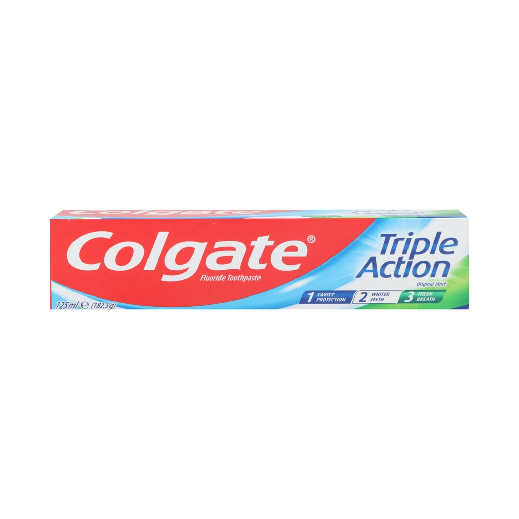Colgate Zahnpasta 125ml Triple Action Original Mint