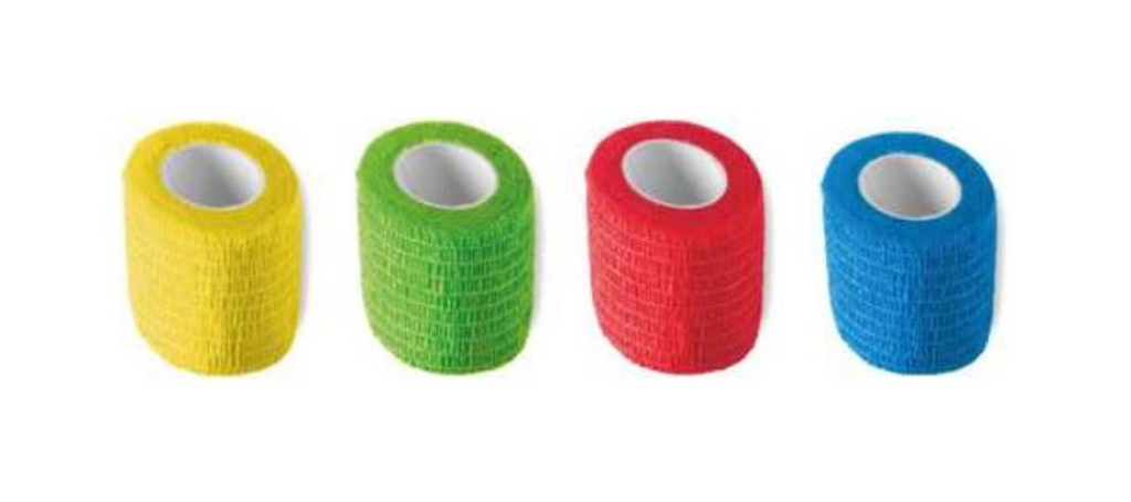 "Lifemed" Selbsthaftende Bandage 2,8 m x 10 cm kohäsive Bandage