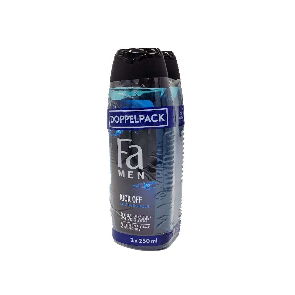 Fa Dusche 2x250ml Men Kick Off