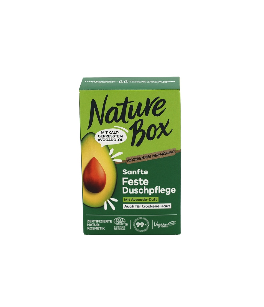 Nature Box Body Bar Feste Duschpflege 100g Avocado